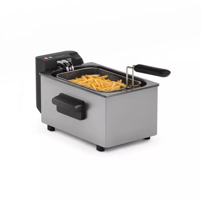 Tristar friteerauskeitin | FR-9338 | teho 2000 W | tilavuus 3 L | ruostumaton teräs/musta