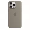 Silikonikotelo MagSafe-yhteensopiva iPhone 15 Pro Max - clay