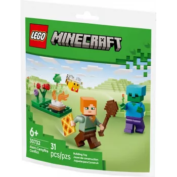 Bricks Minecraft 30732 Alexin nuotioyhteenotto