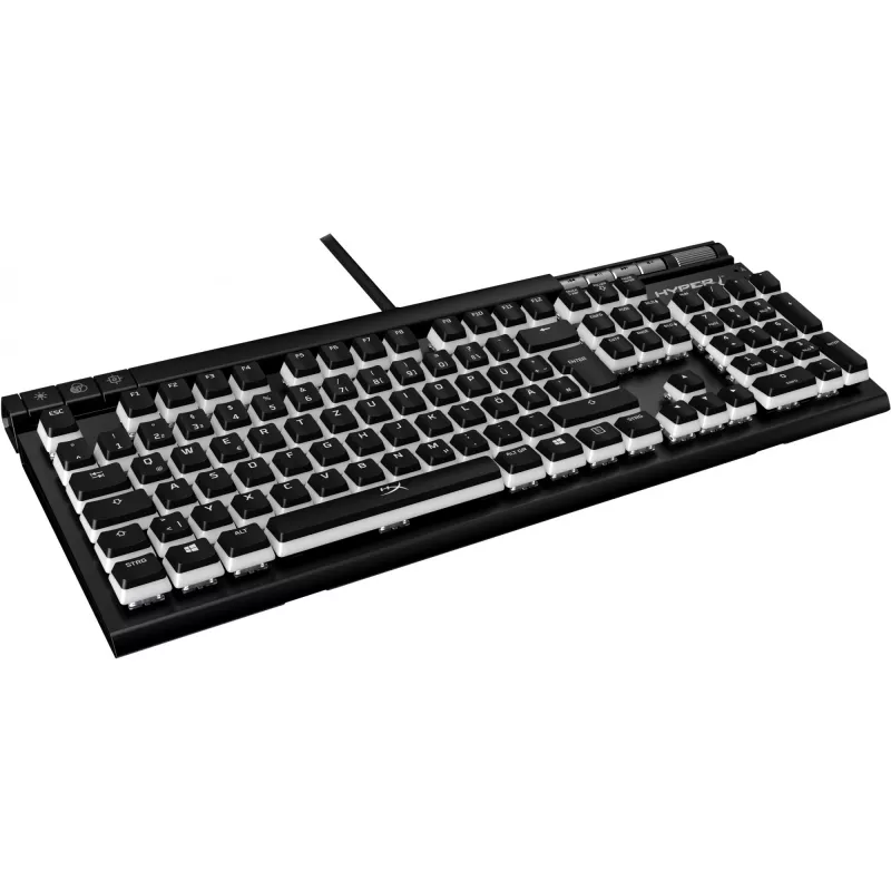 HyperX Pudding Keycaps – täydellinen näppäinsarja – ABS – musta (DE-asettelu) – näppäimistön näppäinhatut – ABS – musta