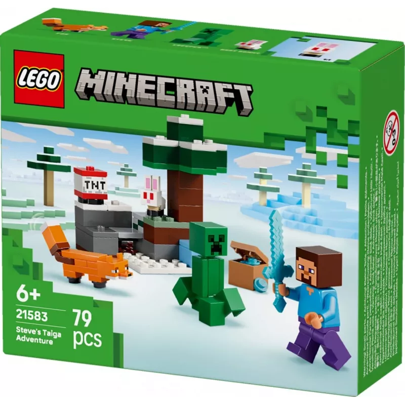 LEGO MINECRAFT 21583 Steven taigaseikkailu