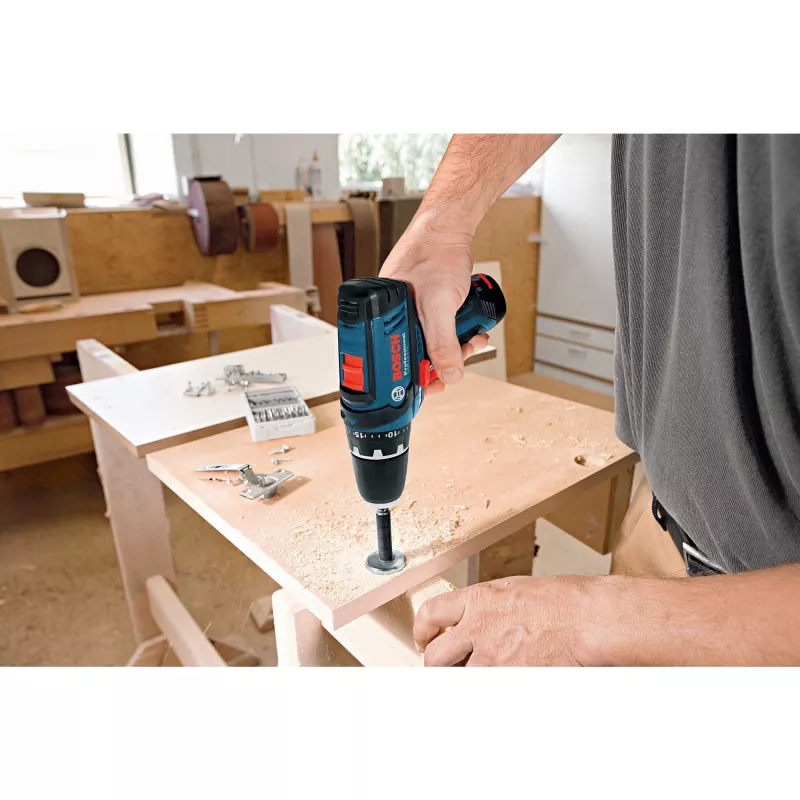 Bosch GSR 12V-15 Professional 650 g musta, sininen, punainen, hopea