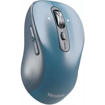 Langaton hiiri YENKEE YMS2010BE kaksoistila ergonominen, 2,4 GHz USB-vastaanotin + Bluetooth 5.1, 4-portainen DPI 1000–3200, 6 painiketta