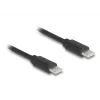 USB-kaapeli DeLOCK 90369 USB 2.0 0,75 m USB-C musta