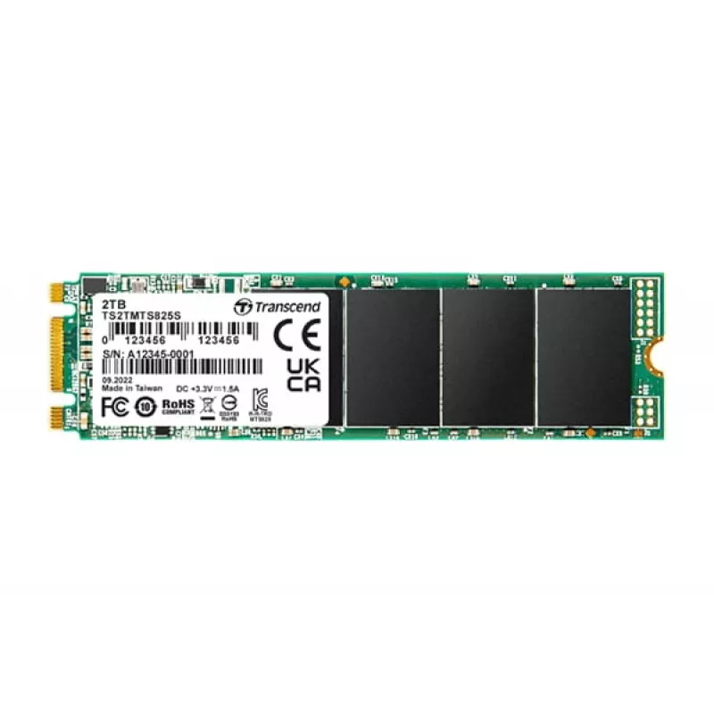SSD-kiintolevy Transcend 2 TB M.2 SATA III TS2TMTS825S