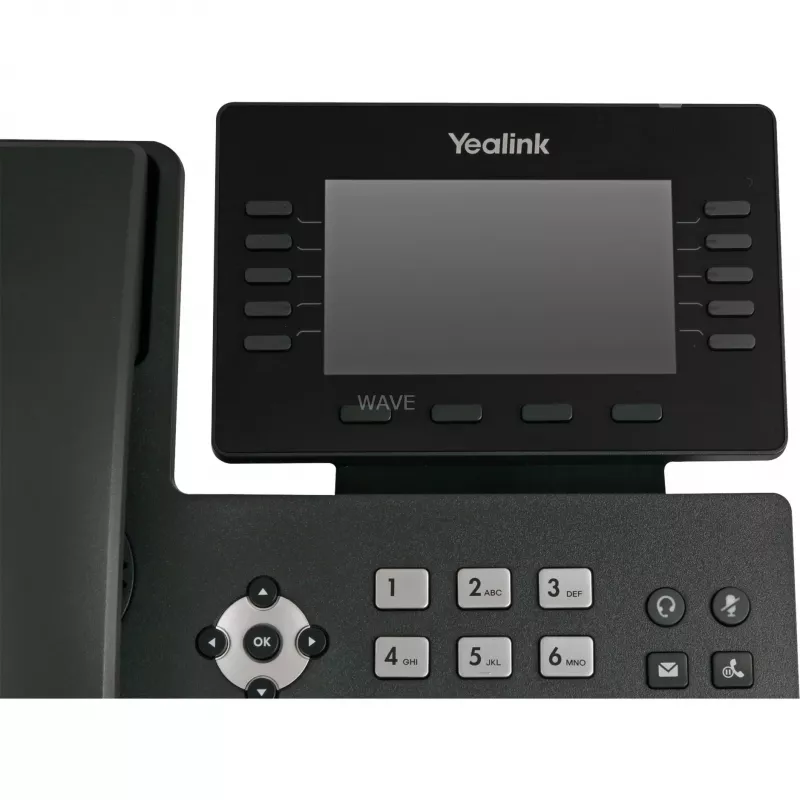 IP-puhelin Yealink SIP-T54W musta 10 linjaa LCD Wi-Fi