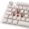 Ducky One 3 RGB -näppäimistö, pelikäyttöön, USB, QWERTY, US English, valkoinen