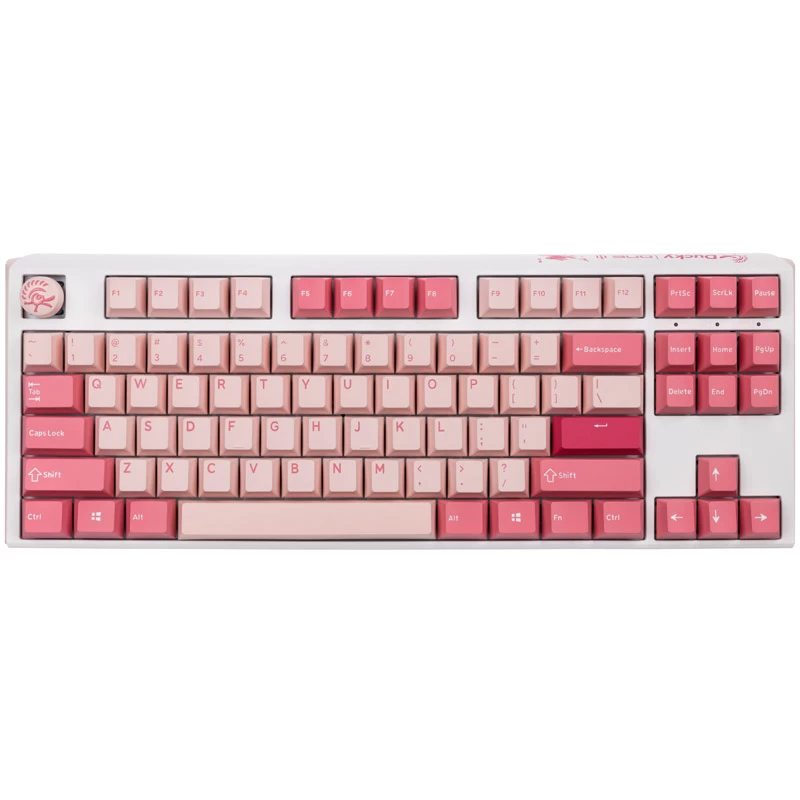 Ducky One 3 TKL -näppäimistö Gaming USB QWERTY englanti pinkki