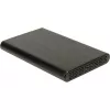 Inter-Tech 88884122 kiintolevykotelo musta 2.5 inch