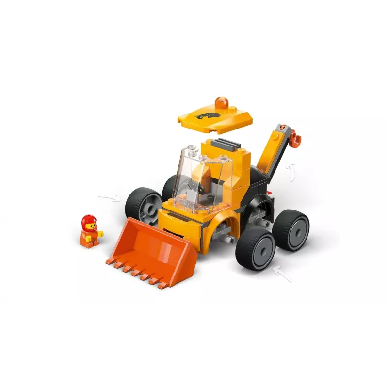 LEGO CITY 60483 Ajoneuvot - pyöräkuormaaja