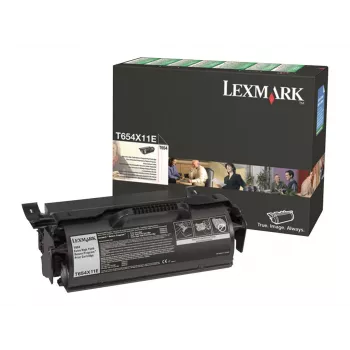 Lexmark T654X11E väriainekasetti, musta, 36000 sivua