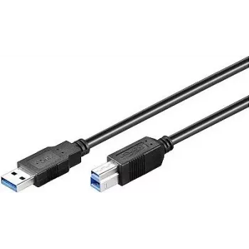 Wentronic 93655 USB-kaapeli musta