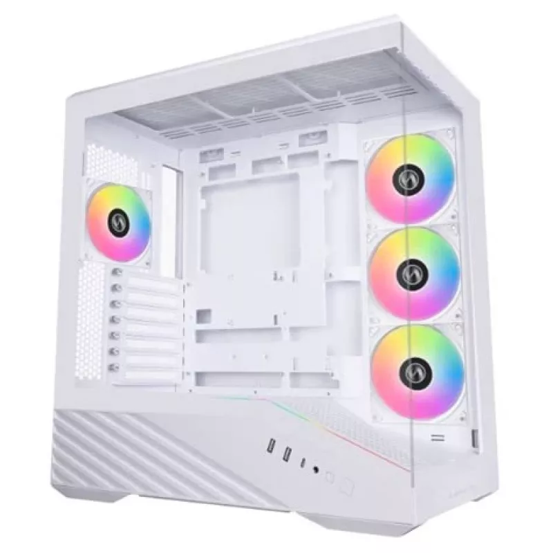 Tietokonekotelo Lian Li Vector V100 Midi Tower valkoinen