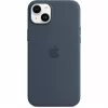 Silikonisuojakotelo Apple iPhone 14 Plus MagSafe Storm Blue
