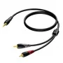 Stereo 3,5 mm plugi - 2x RCA plugi -kaapeli Procab 3 m