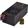 SilverStone TFX Series SST-TX300 - virtalähde (sisäinen) - TFX12V / ATX12V 2,4 - 80 PLUS Bronze - AC 100-240 V - 300 W - Active PFC - musta (SST-TX300)
