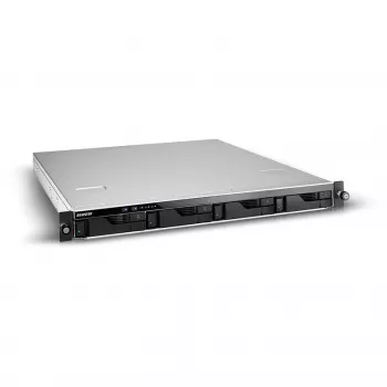 NAS Asustor Lockerstor 4RD teline 1U Intel Atom C3538 8GB DDR4 harmaa