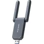 Langaton USB-sovitin MERCUSYS MA37BEH — High-Gain Wi-Fi 7 (BE6500) USB-C/USB-A-yhteensopivuus