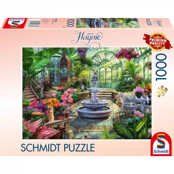 Jeff Haynie: Victorian Greenhouse, palapeli 1000 palaa
