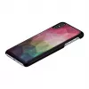 iKins suojakotelo iPhone XS Max – vesikukkakuvio, musta