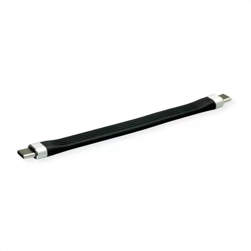 ROLINE 11.02.9054 USB-kaapeli 0,11 m USB 3.2 Gen 2 (3.1 Gen 2) USB C musta (11.02.9054)