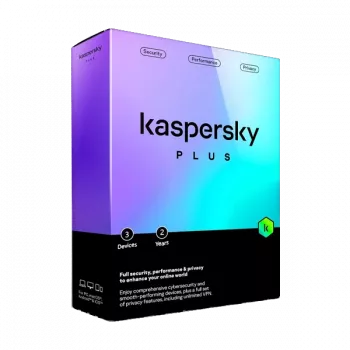 Kaspersky Plus | 3 laitetta | 2 vuotta | EU