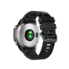 Silikoniranneke FIXED Garmin QuickFit 26mm musta — vara-kelloranneke 26 mm