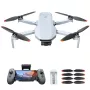 Potensic ATOM 2 quadcopter 4 roottorilla, 48 MP, 3840 x 2160 pikseliä, 2230 mAh, harmaa