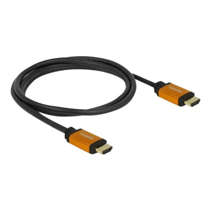 DeLOCK 85728 HDMI-kaapeli 1,5 m Type-A musta kulta