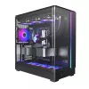 PC-kotelo Montech KING 45 PRO musta — micro ATX / Mini-ITX, Midi Tower