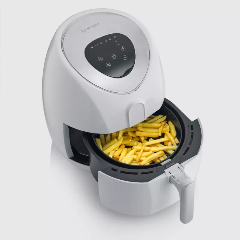 Severin FR 2440 -kiertoilmakypsennin 3,2 L 1500 W valkoinen