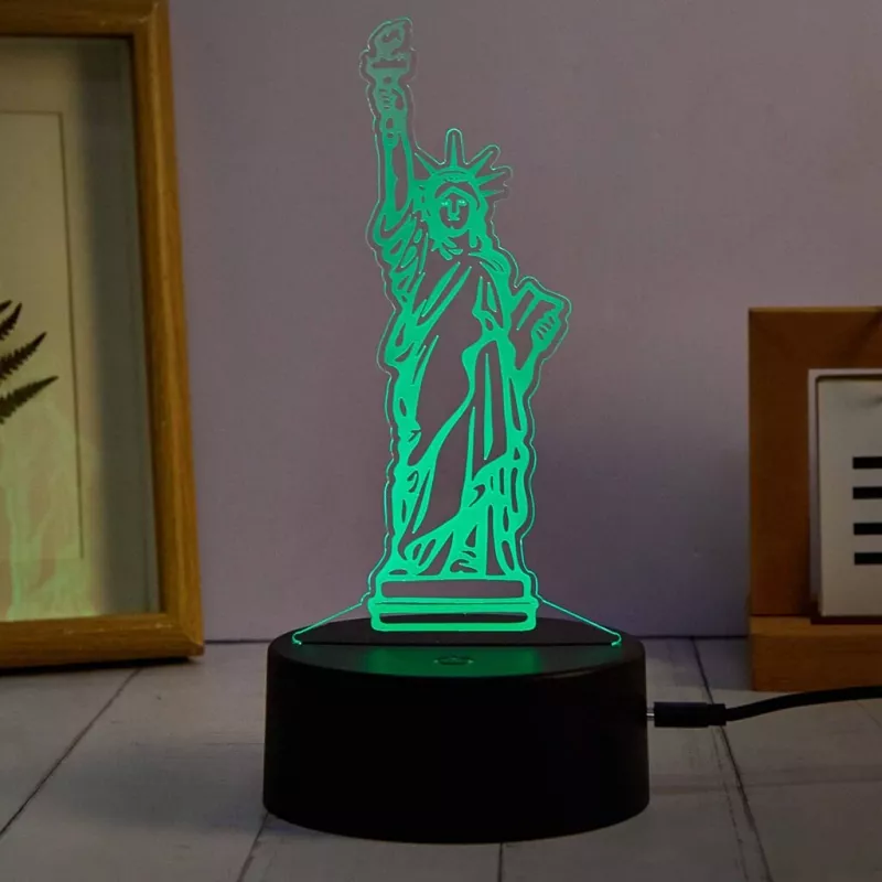 Manta SNL125RGB RGB 3D rakennus koriste-LED-valaisin