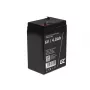 UPS-akku Green Cell AGM15, 6 V, 4 Ah, sinetöity lyijyakku (VRLA), musta, 680 g