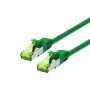 LOGON TCR6ASS005G Cat6a S/FTP (SSTP) -kytkentäkaapeli, AWG26, LSOH, 0,5 m, vihreä