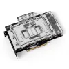 Alphacool Eisblock Aurora GeForce RTX 4090 GameRock/Phantom näytönohjaimen vesijäähdytyslohko takalevyllä (13463)