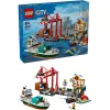 LEGO CITY 60422 merenrantasatama rahtilaivalla