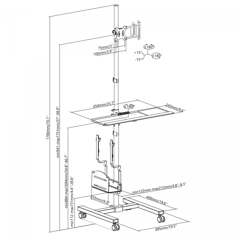 Multimediavaunu Maclean MC-793