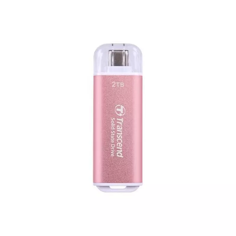 SSD-asema Transcend 512 GB ulkoinen USB Type-C ESD300 pinkki