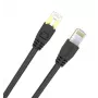 Verkkokaapeli UNITEK C1811EBK RJ-45 RJ-45 3 m musta