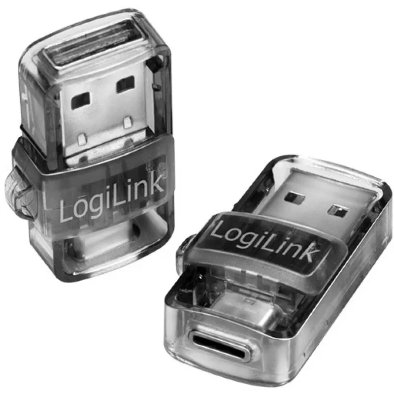 LogiLink BT0054 Bluetooth 5.0 EDR -USB-sovitin, USB-A/USB-C