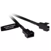 RGB-haaroituskaapeli Alphacool 18676 musta muovi 150 mm
