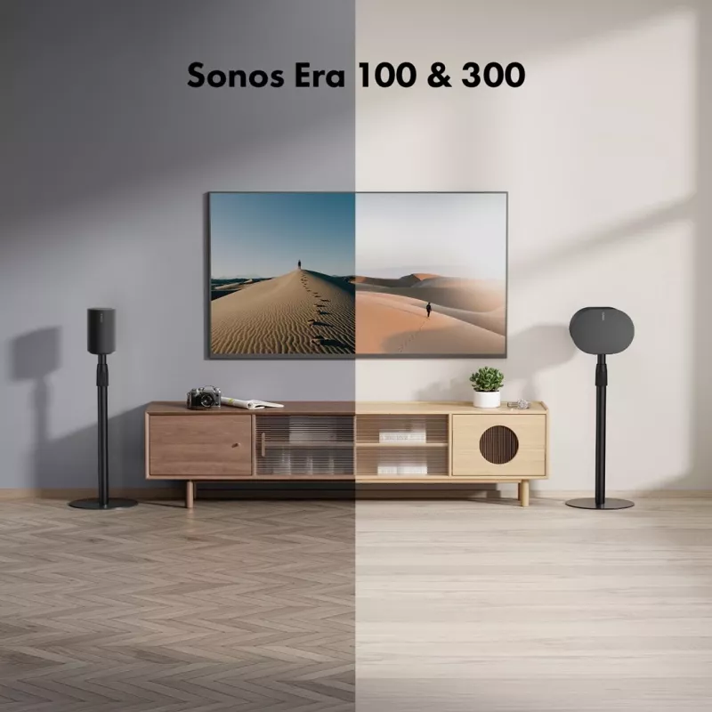 Lattiateline MACLEAN MC-496 Sonos Era 100 ja 300, korkeussäädettävä 682–1068 mm