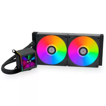 Lian Li GA II LCD prosessorin nestejäähdytyssarja 12 cm valkoinen