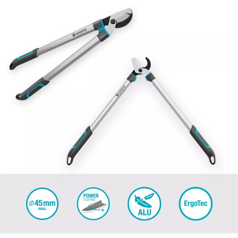 Gardena EasyCut L -oksasakset harmaa/turkoosi 50 cm (12031-88)