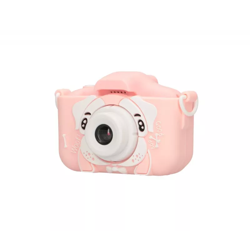 Extralink Camera Kids Camera H28 Dual pinkki 1080P 30fps, 2.0 tuuman näyttö