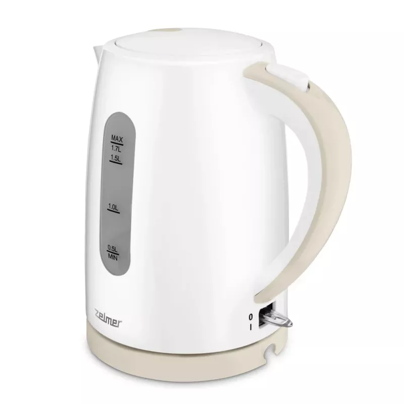 Sähköinen vedenkeitin Zelmer 1,7 L 2200 W valkoinen