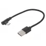 Kaapeli USB 2.0 – USB-C kulmamalli / CC-USB2-AMCML-0,2M GEMBIRD