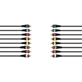 Audio-snake-kaapeli Omnitronic 8xCinch 15 m — multicore-liitäntä kahdeksalle Cinch-liitännälle