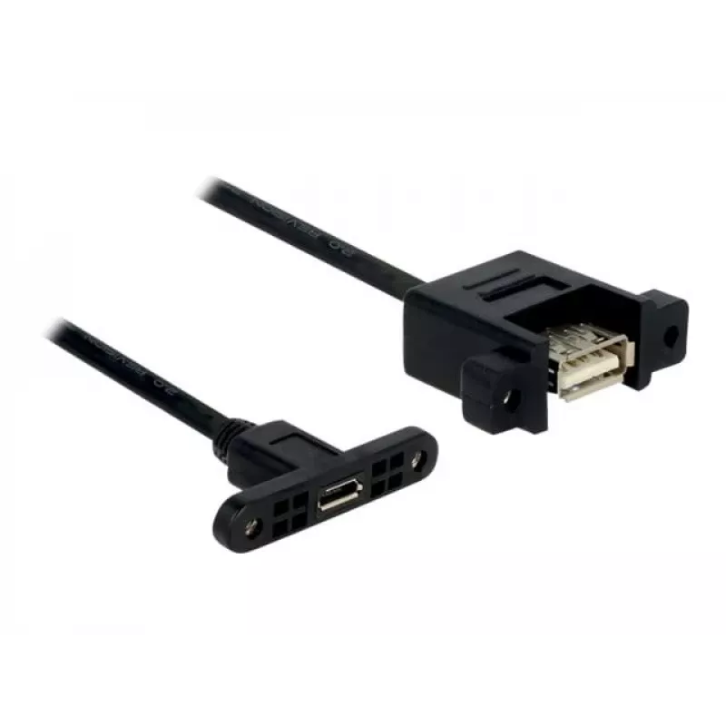 USB-kaapeli Micro-USB B USB A DeLOCK 85109 0,25 m
