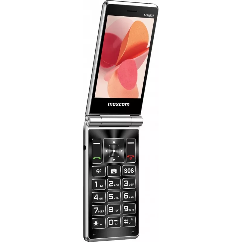 Taittuva puhelin MM 835L 4G Dual-SIM musta